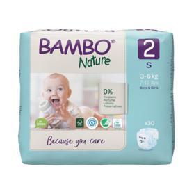 BAMBO Nature Jednorázové pleny 2, 30 ks, 3-6 kg