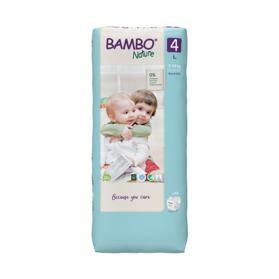 BAMBO Nature Jednorázové pleny 4 Tall, 48 ks, 7-14 kg