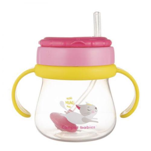 Hrnek sportovní s brčkem a závažím 250ml