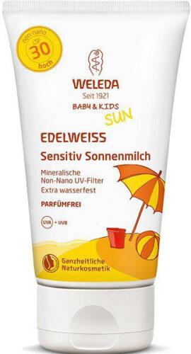 WELEDA Dětské mléko na opalování SPF30 sensitive 150 ml