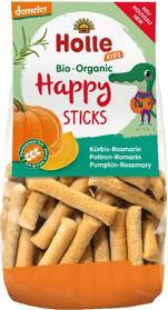 HOLLE Dětské Bio Happy tyčinky dýně-rozmarýn, 100 g (3+)