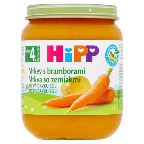 Příkrm zeleninový BIO Mrkev s brambory 125g Hipp