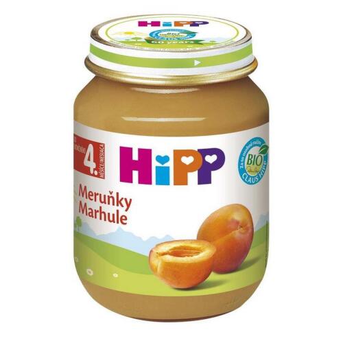 HIPP BIO s meruňkami (125 g) - ovocný příkrm