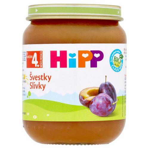 Příkrm ovocný BIO švestka 125g Hipp