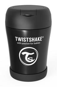 TWISTSHAKE Termoska na jídlo černá