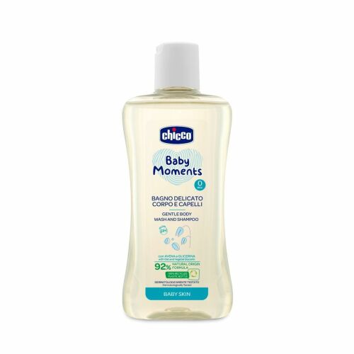 CHICCO Šampon jemný na vlasy a tělo 200 ml