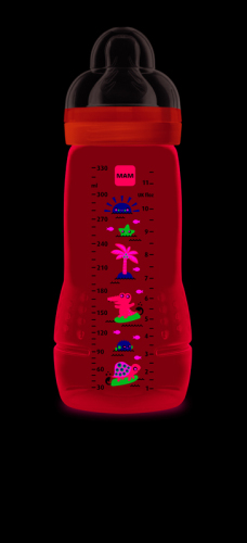 MAM Lahev Baby bottle 330 ml, 4m+ modrá