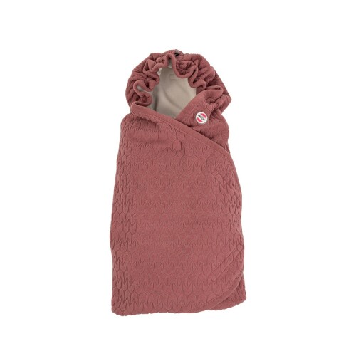 LODGER Zavinovačka Wrapper Fleece Empire Rosewood
