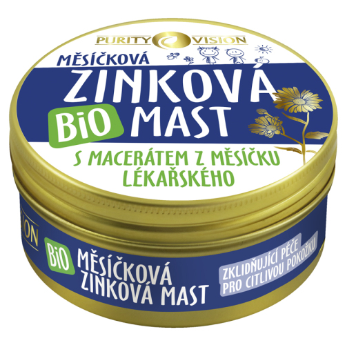 PURITY VISION Bio Mast měsíčková zinková 150 ml