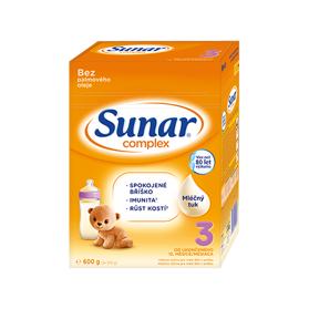 SUNAR Complex 3 batolecí mléko (600 g)