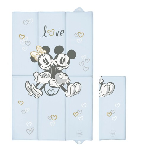 CEBA Podložka přebalovací cestovní 50x80 Disney Minnie & Mickey Blue