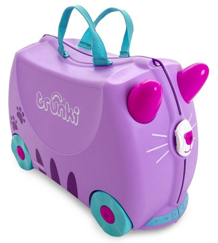 TRUNKI Kufřík cestovní odrážedlo Kočička 3r+