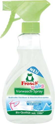 FROSCH EKO spray na skvrny na kojeneckém prádle 300 ml