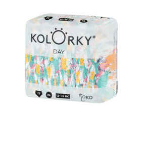 KOLORKY DAY Pleny jednorázové eko, štětec XL (12-16 kg) 17 ks