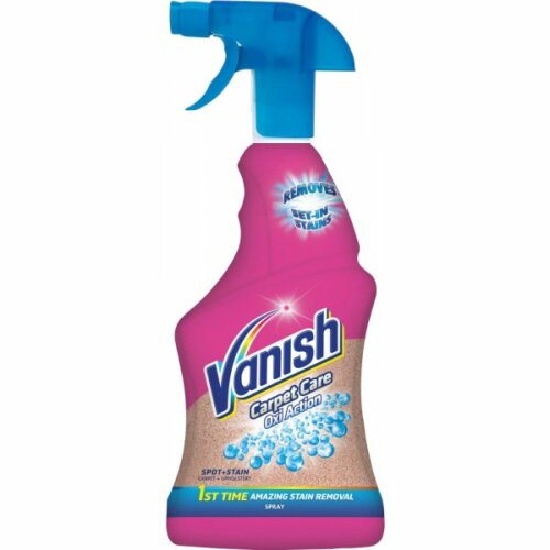 VANISH Oxi Action Powerspray na koberce 500 ml - odstraňovač skvrn