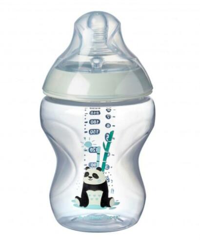 TOMMEE TIPPEE Kojenecká láhev C2N 260 ml (0 m+) - šedá