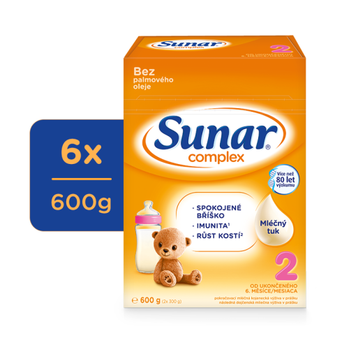 6x SUNAR Complex 2, 600 g