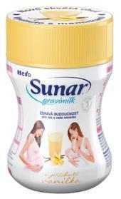 SUNAR Gravimilk Nápoj mléčný s příchutí vanilka 300 g