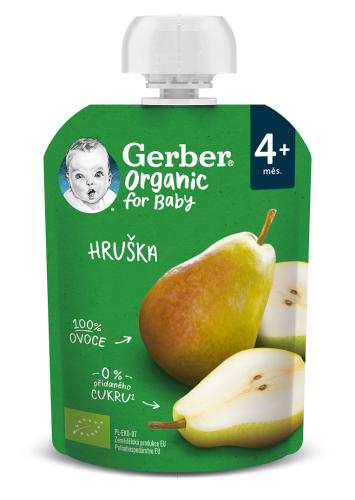 GERBER Organic Kapsička hruška 90 g​