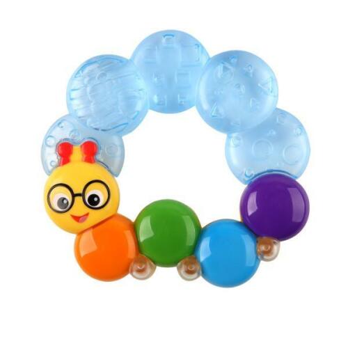 Kousátko plněné vodou Teether-pillar™ modrá 3m+