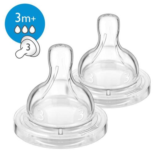 Dudlík Anti-colic/Classic+ 3 střední průtok, 2 ks