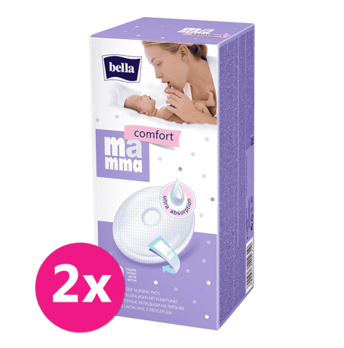 2x BELLA MAMMA Comfort prsní vložky 30 ks