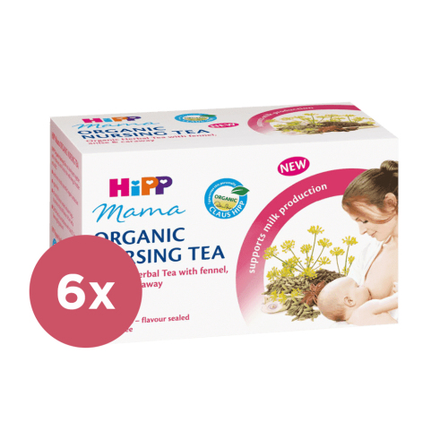 6x HiPP MAMA Bio čaj pro kojící matky 20x1,5g