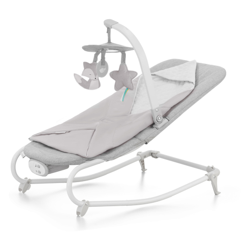 KINDERKRAFT Houpátko vibrující s melodií Felio 2 Stone Grey 0m+, do 9 kg