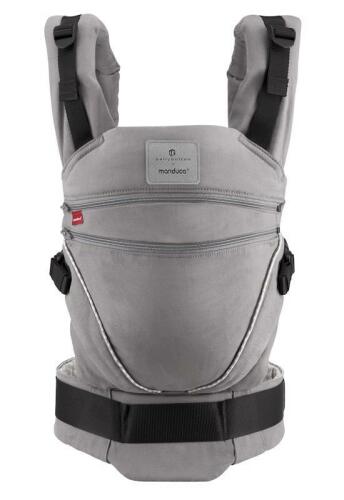 Nosič ergonomický Manduca XT Belly Button SoftCheck grey