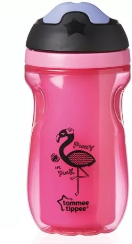 TOMMEE TIPPEE Netekoucí termohrnek Explora 260 ml 12m+, růžový
