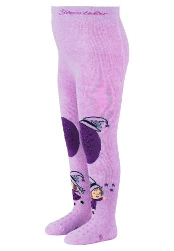 STERNTALER Punčochy na lezení protiskluzové rosa melange dívka vel. 74 cm- 5-9 m