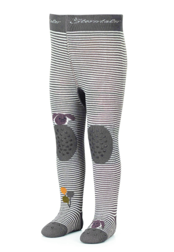 STERNTALER Punčochy na lezení protiskluzové Sloník gray uni vel. 74 cm - 5-9 m