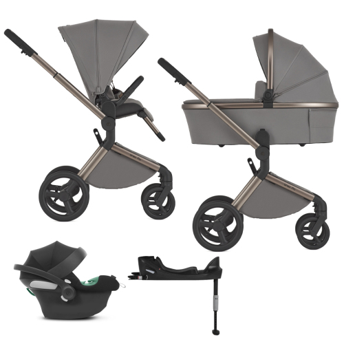 ANEX Kočárek kombinovaný Flo Charm + CYBEX Aton B2 i-Size + základna