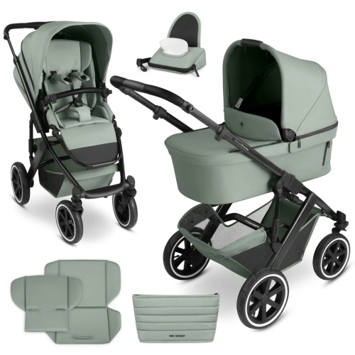 ABC DESIGN Kočárek kombinovaný Salsa 5 Air pine 2025 + adaptér pro autosedačku zdarma