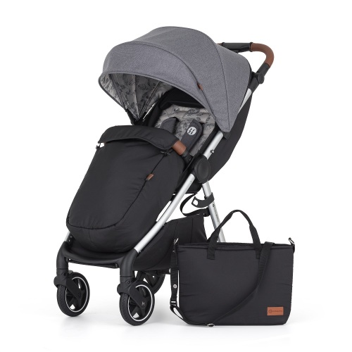 PETITE&MARS Kočárek sportovní Royal3 Silver Ultimate Grey