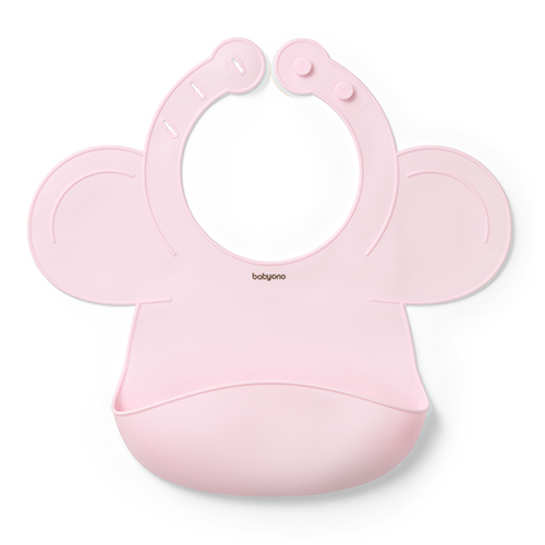 BABYONO Bryndák silikonový - Pink