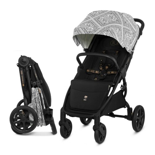 KINDERKRAFT Kočárek sportovní Mitzy Lunar Black Bizuu