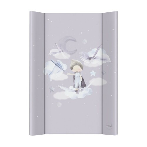 CEBA BABY Podložka přebalovací 2-hranná měkká (50x70) Basic Wild Swans