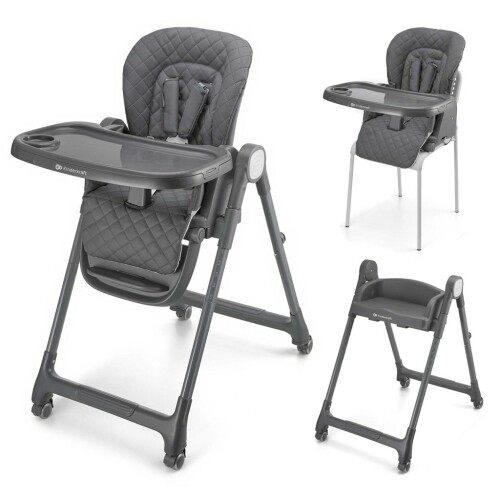 KINDERKRAFT Židlička jídelní Tulo Grey