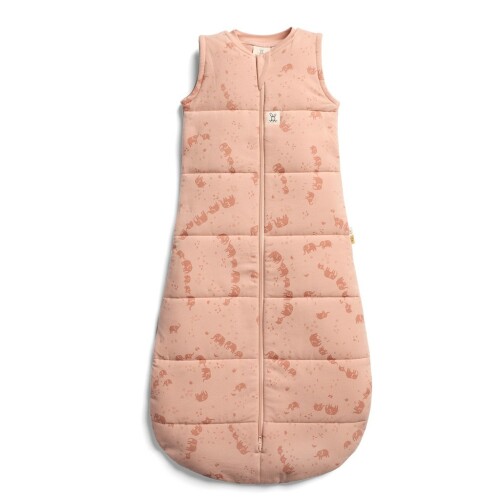 ERGOPOUCH Vak na spaní organická bavlna Jersey Elephant Parade 3-12 m, 6-10 kg, 2,5 tog