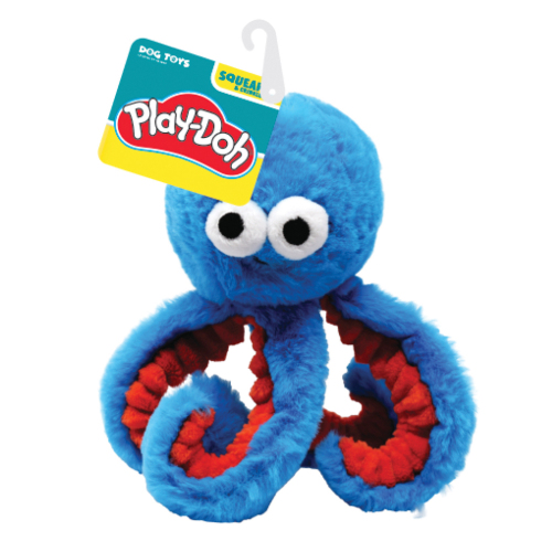 HASBRO Hračka pro psy Chobotnička Play Doh 16,5 cm