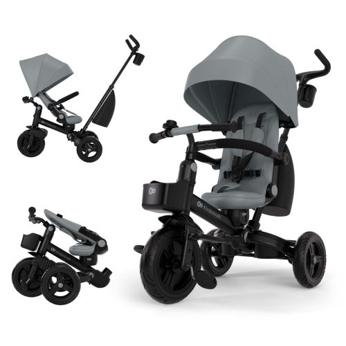 KINDERKRAFT Tříkolka Aveo 2 Plus Grey