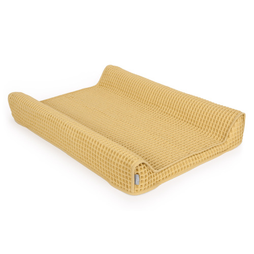 Potah na přebalovací podložku Waffle Line 50x70 Cream Gold Ceba