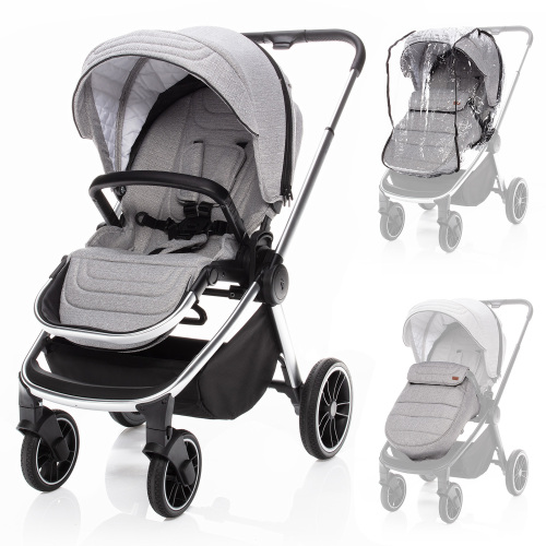 Sportovní kočárek Move, Silver Grey/Silver