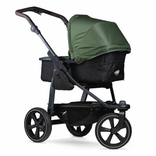 TFK mono2 combi pushchair - air chamber wheel olive