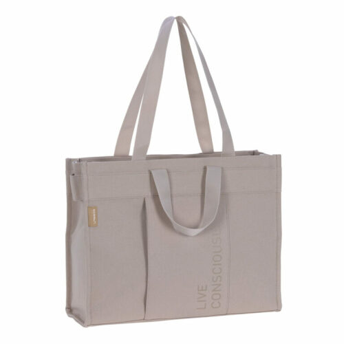Green Label Tote Up Bag taupe