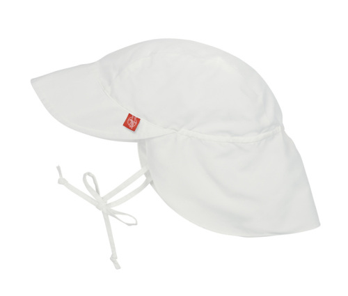 Sun Protection Flap Hat white 18-36 mo.