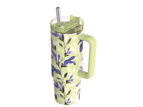 Nerezový termohrnek s brčkem Stream Matcha 950 ml
