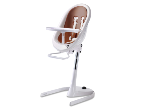 Židlička Moon White / Camel