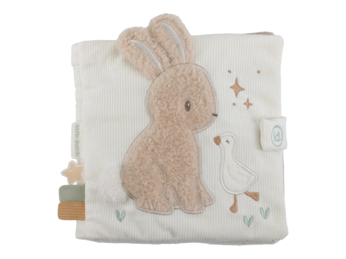Textilní knížka s aktivitami Newborn Naturals